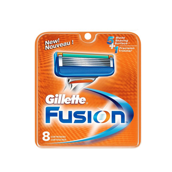 Gillette blades Fusion