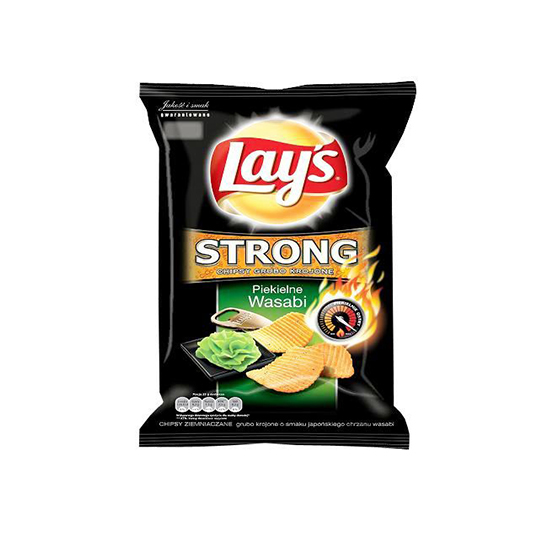 Lay’s Chipsy Strong Piekielne Wasabi